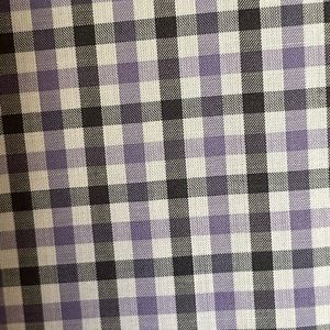 EUC Men's Joseph Abboud XXL short sleeve button down purple/gray checks Like new